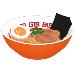 醤油ラーメンのイラスト