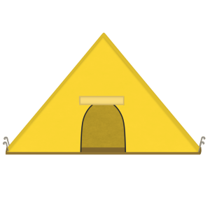 テントのイラスト