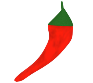 唐辛子のイラスト
