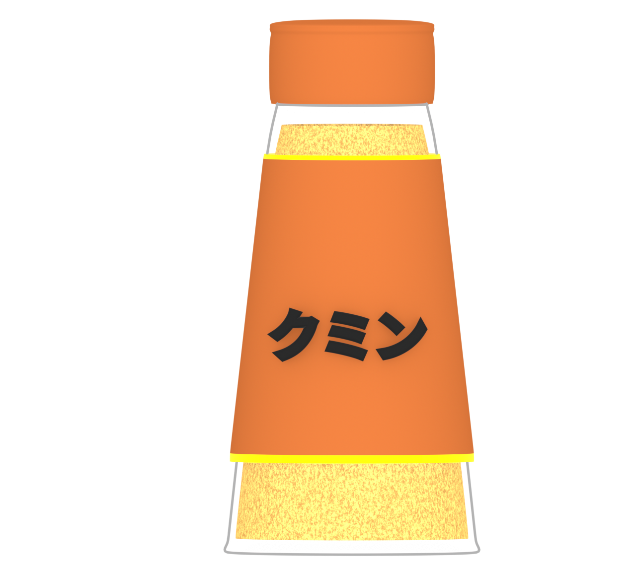 クミンパウダーのイラスト