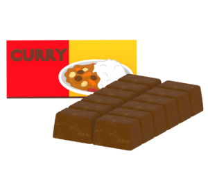 カレールーのイラスト