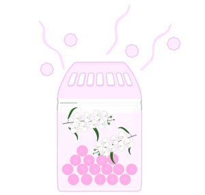 消臭剤・芳香剤のイラスト