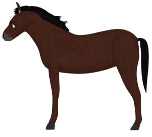 馬のイラスト