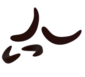 柿の種 チョコレートのイラスト