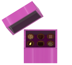 高級チョコレートのイラスト
