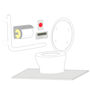 多目的トイレのイラスト