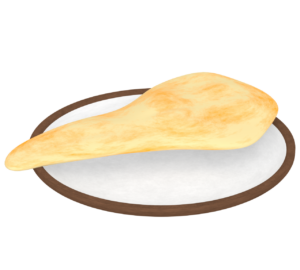 ナンのイラスト