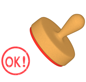 OK！スタンプのイラスト