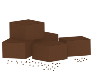 生チョコのイラスト