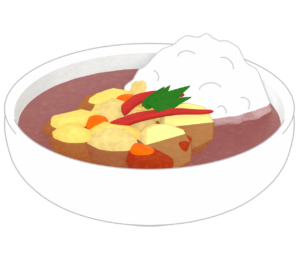 レッドカレーのイラスト
