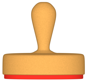 スタンプ ハンコのイラスト