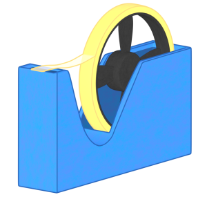 テープカッターのイラスト