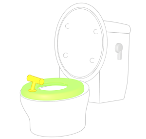 トイレトレーニングのイラスト