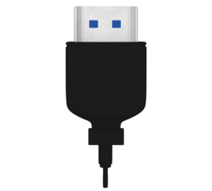 USB3.0端子のイラスト