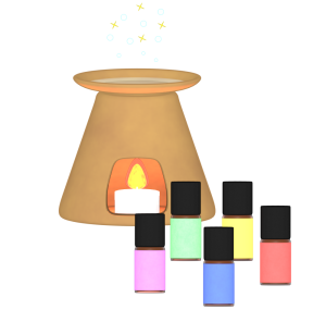 アロマセラピーのイラスト