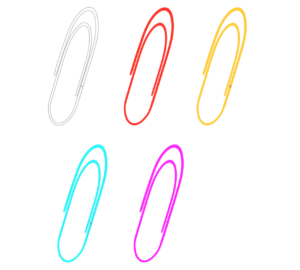 クリップのイラスト