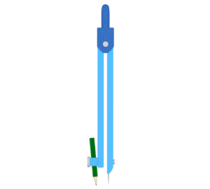 コンパスのイラスト
