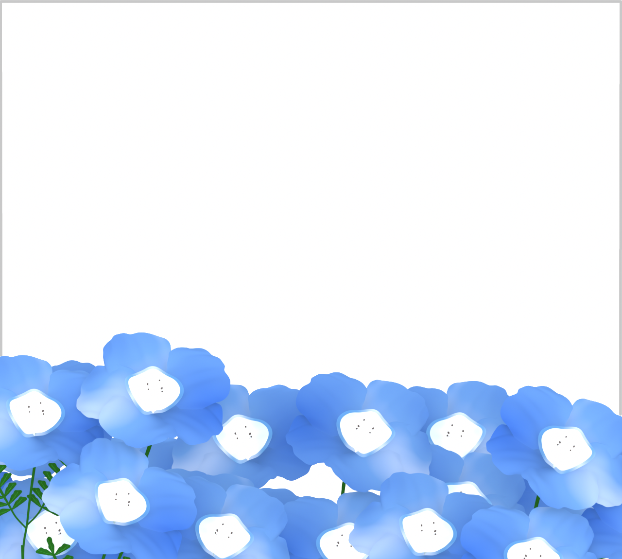かわいいネモフィラの背景