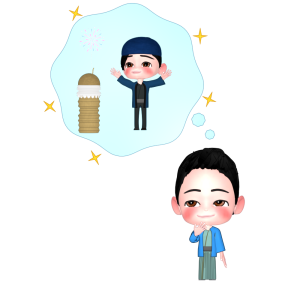 将来の夢は花火師になりたい男の子のイラスト