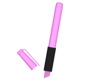 蛍光ペンのイラスト