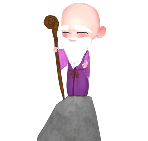 仙人のイラスト