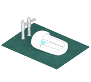 和式トイレのイラスト