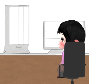 光療法のイラスト