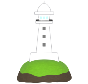 灯台のイラスト