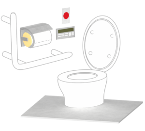多目的トイレのイラスト