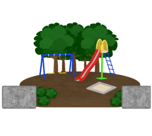 公園のイラスト