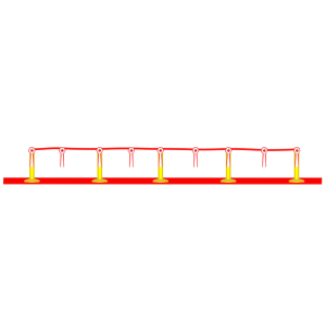 テープカットのイラスト
