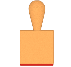 角印のイラスト