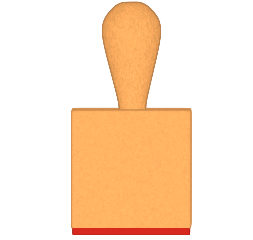 角印のイラスト