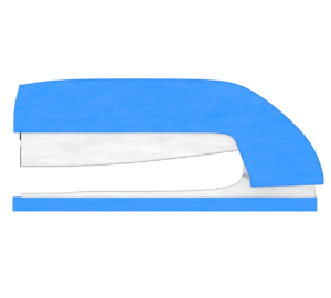 ホッチキスのイラスト