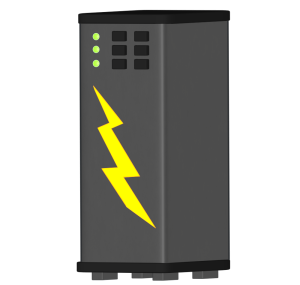 蓄電池のイラスト