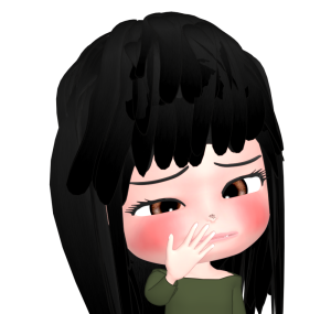 いちご鼻のイラスト