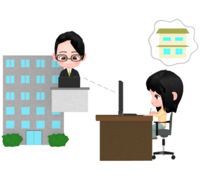 テレワークのイラスト