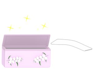 トイレに流せるウェットシートのイラスト