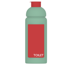 トイレ用液体洗剤のイラスト