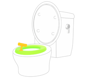 トイレトレーニングのイラスト