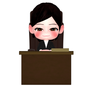 若い女性の社長のイラスト