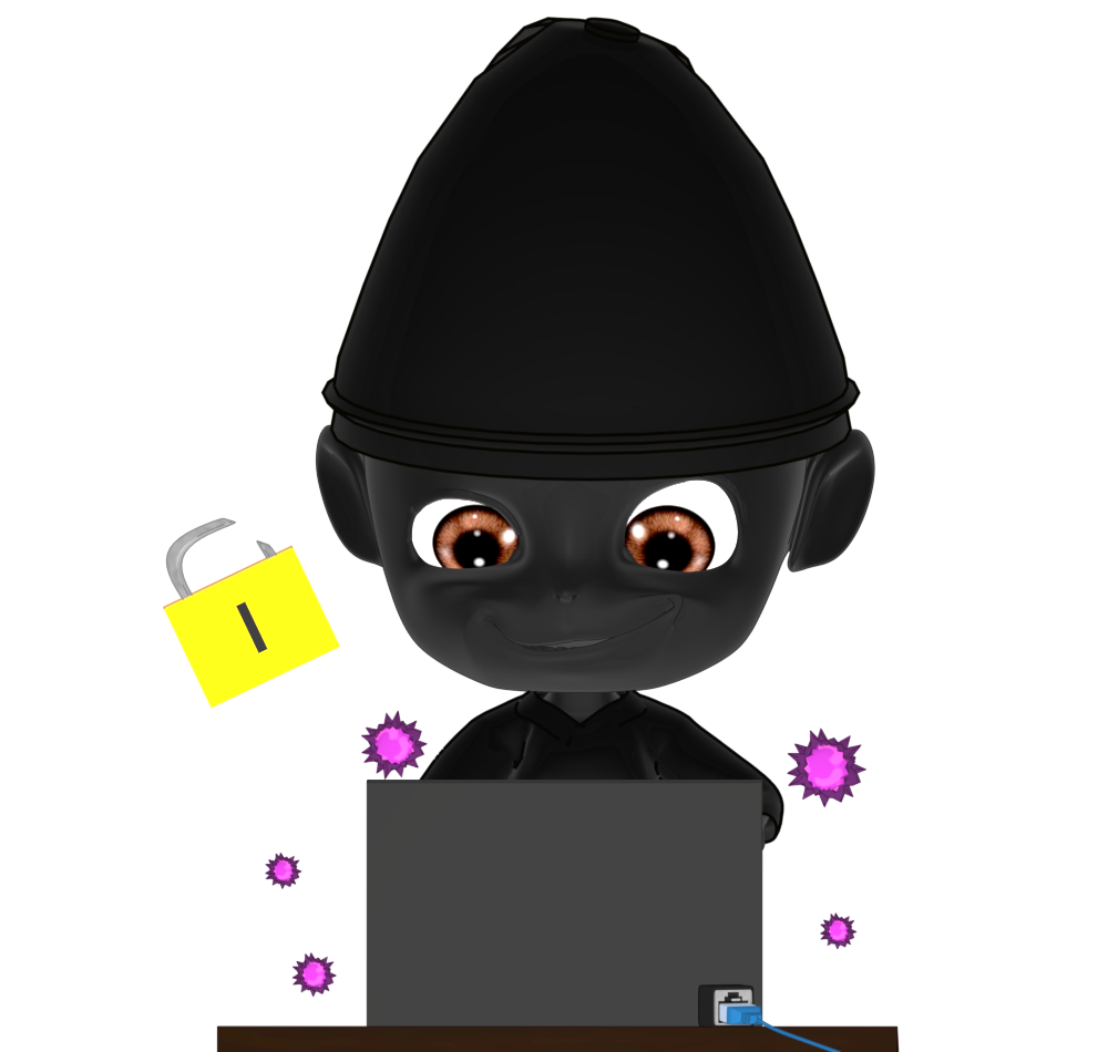 悪い人のイラスト