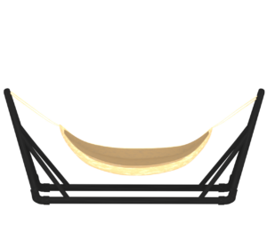 自立式ハンモックのイラスト