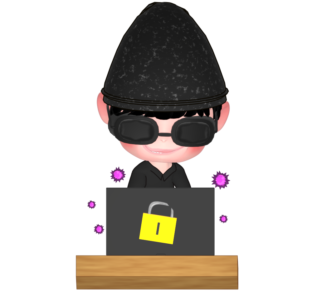 ハッカーのイラスト
