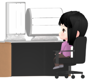 光療法のイラスト