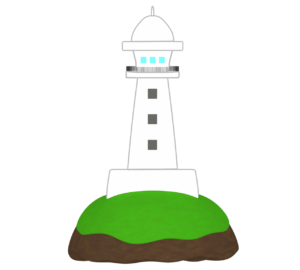 灯台のイラスト