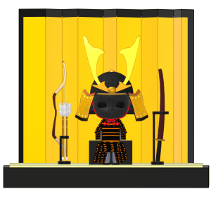 5月人形のイラスト