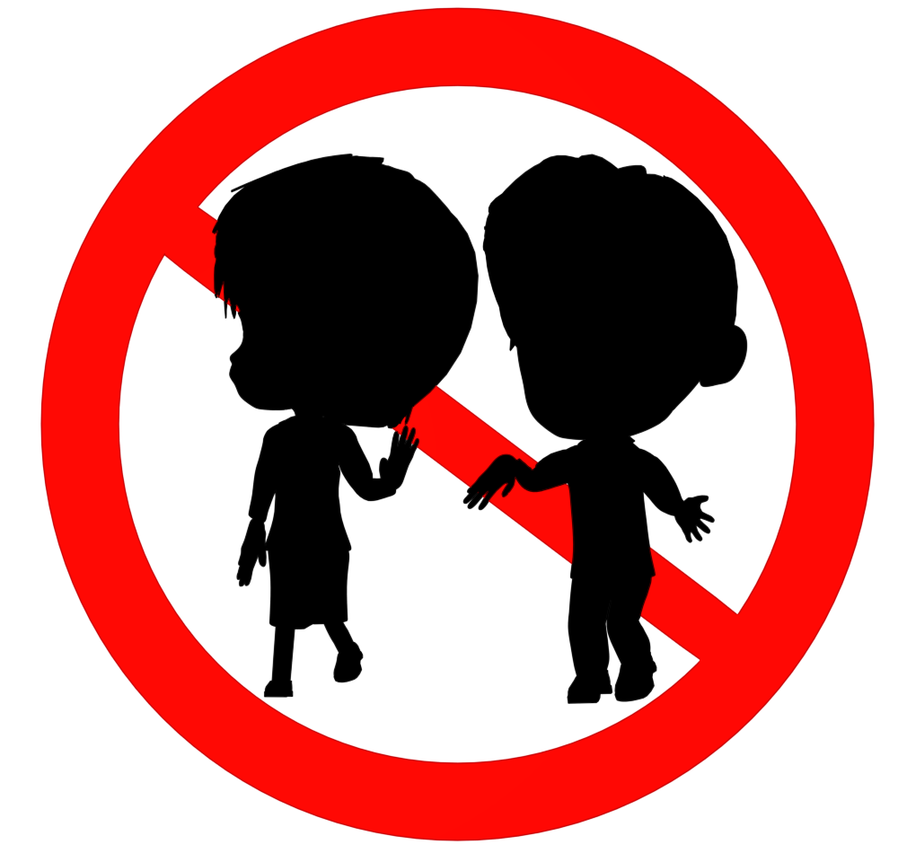 キャッチセールス禁止のマーク