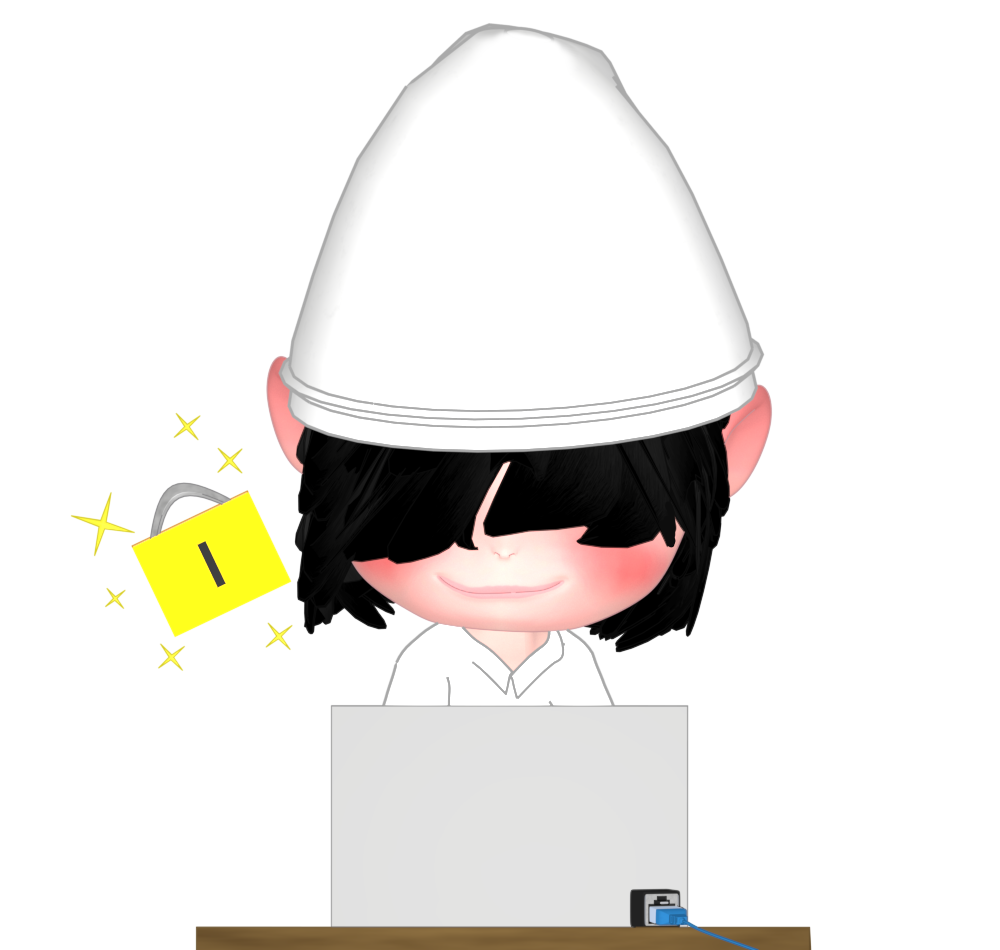 ホワイトハッカーのイラスト