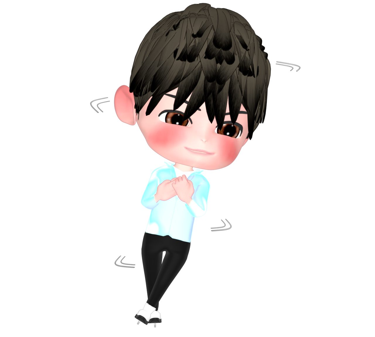 アクセルジャンプのイラスト